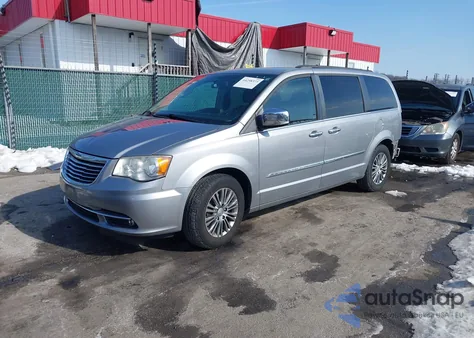 2014 Chrysler Town & Country Touring-L z USA, uszkodzony, nr VIN 2C4RC1CG3ER171271